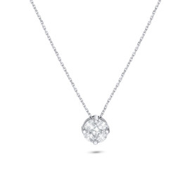 Diamantový náhrdelník z 18 - karátového bieleho zlata - Addison