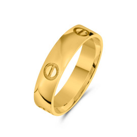 Pánsky prsteň zo žltého zlata -  Ariana